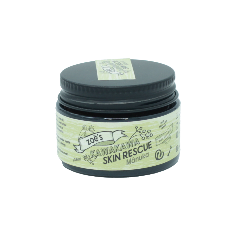 Zoes Kawakawa Manuka Skin Rescue Balm 35ml