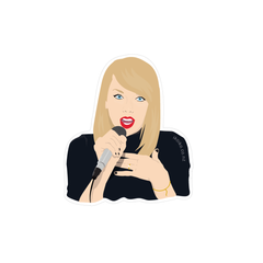 Iko Iko Fun Size Sticker Tay Tay