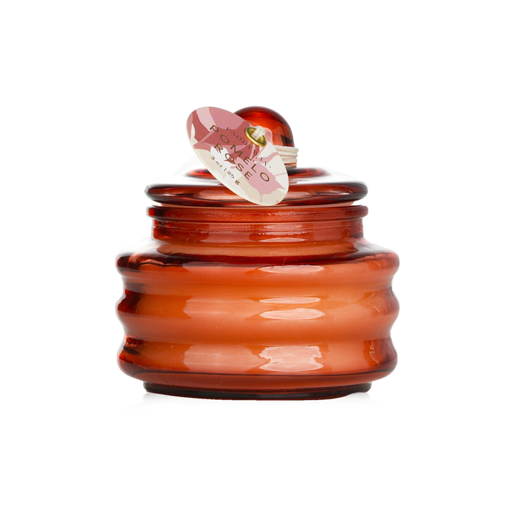 Paddywax Beam Candle Red Glass Pomelo Rose 85g