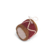 En Gry & Sif Fair Trade Felt Christmas Decoration Drum