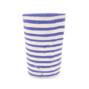 Mystery Creek Nerikomi Tumbler Blue Stripe