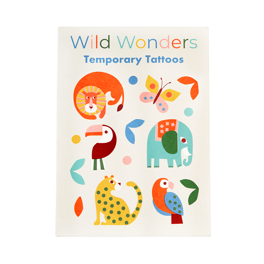 Wild Wonders Temporary Tattoos