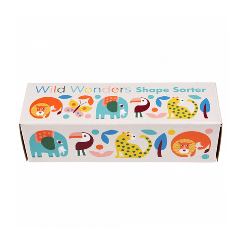 Rex London Wild Wonders Wooden Shape Sorter