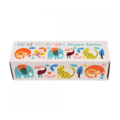 Rex London Wild Wonders Wooden Shape Sorter