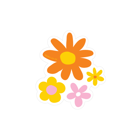 Iko Iko Fun Size Sticker Solstice Daisies