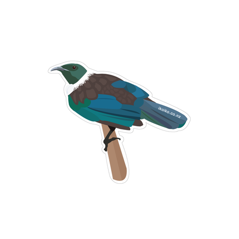 Iko Iko Fun Size Sticker Tūī