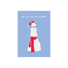 Iko Iko Christmas Card Fa La Llama