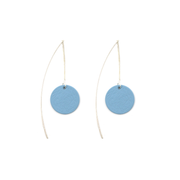 Penny Foggo Earrings Threads Spot Blue
