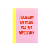 Yes Studio Sticky Notes Book Afraid My Brain Has Left