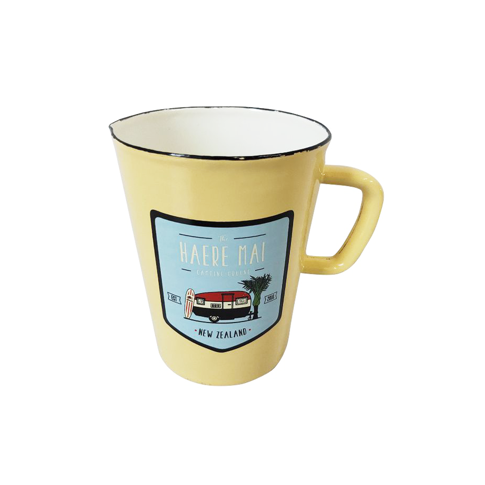 Moana Road Haere Mai Enamel Jug