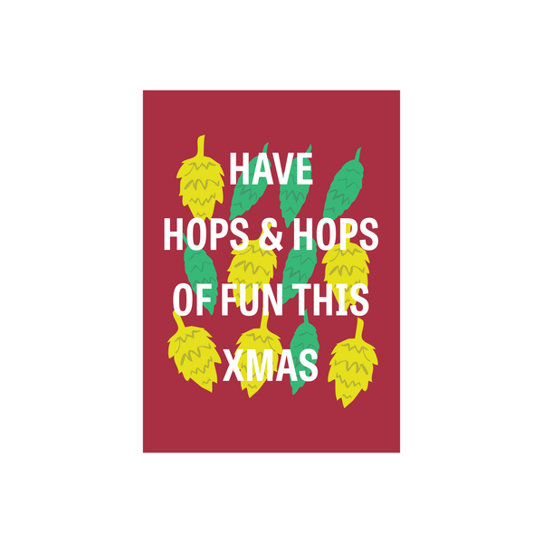 Iko Iko Christmas Card Hops of Fun