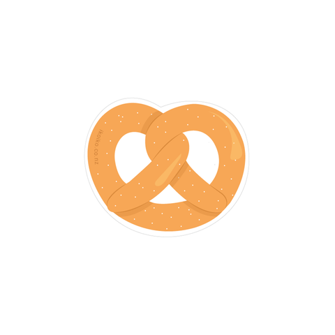 Iko Iko Fun Size Sticker Pretzel