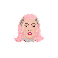 Iko Iko Fun Size Sticker Kitty