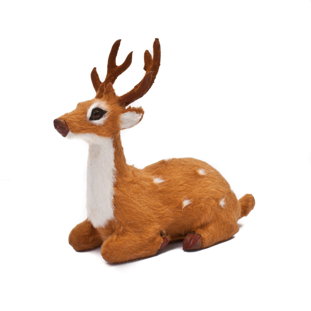 Fur Deer Sitting