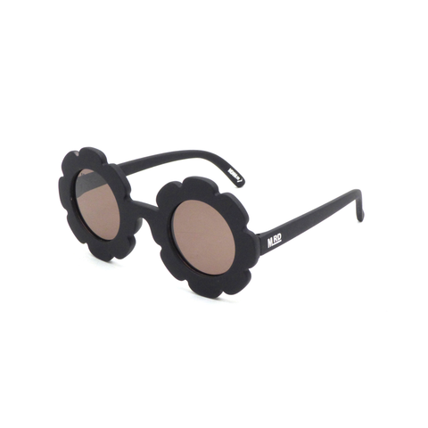 Moana Road Kid's Sunnies Flower Power Black