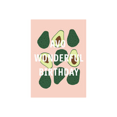 Iko Iko Fruit Pun Card Avo