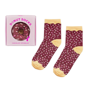Yes Studio Donut Socks Chocolate Sprinkles