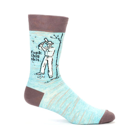 Blue Q Men's Socks F*ck this Sh*t