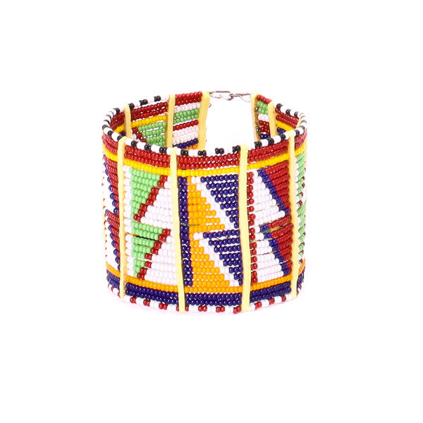 Maka Emali Beaded Cuff