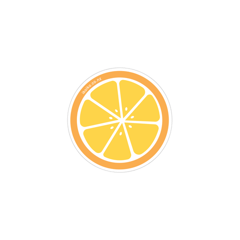 Iko Iko Fun Size Sticker Orange