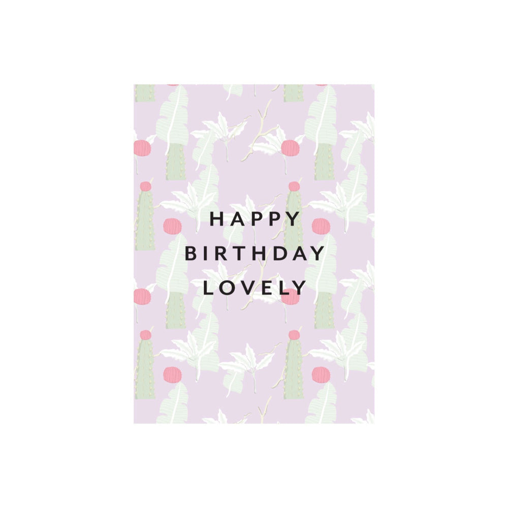 Iko Iko Floral Card Birthday