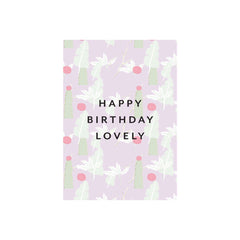 Iko Iko Floral Card Birthday
