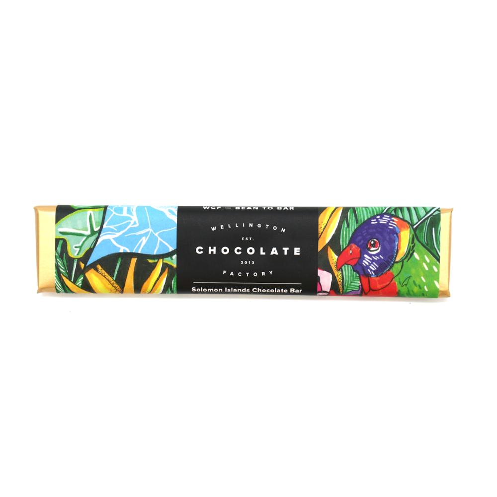 Wellington Chocolate Factory Solomon Islands Bar 25g