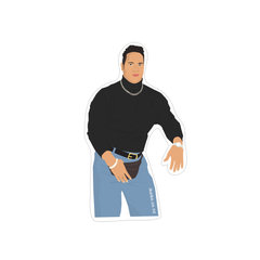 Iko Iko Fun Size Sticker Rock