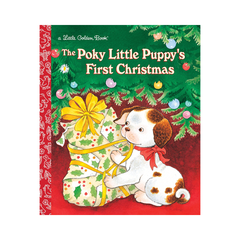 Little Golden Book Poky Little Puppys First Christmas