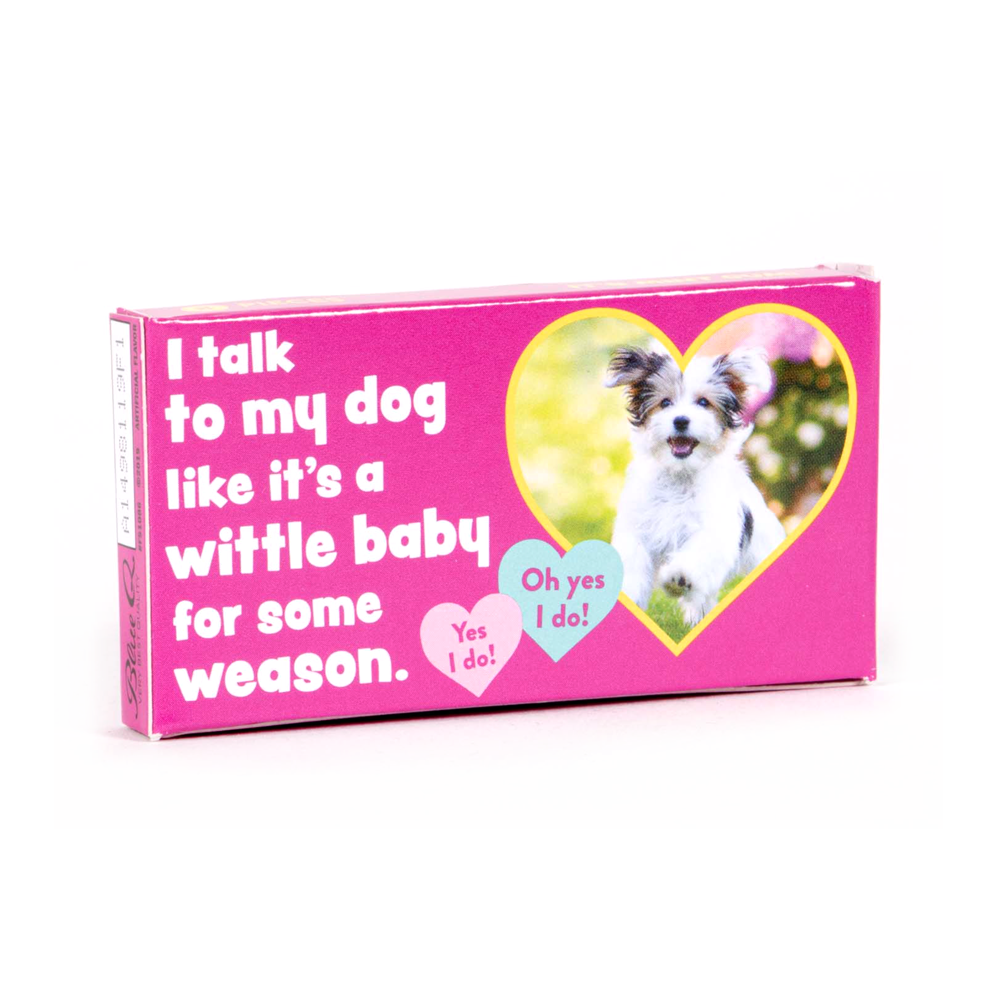 Blue Q Chewing Gum I Talk To My Dog