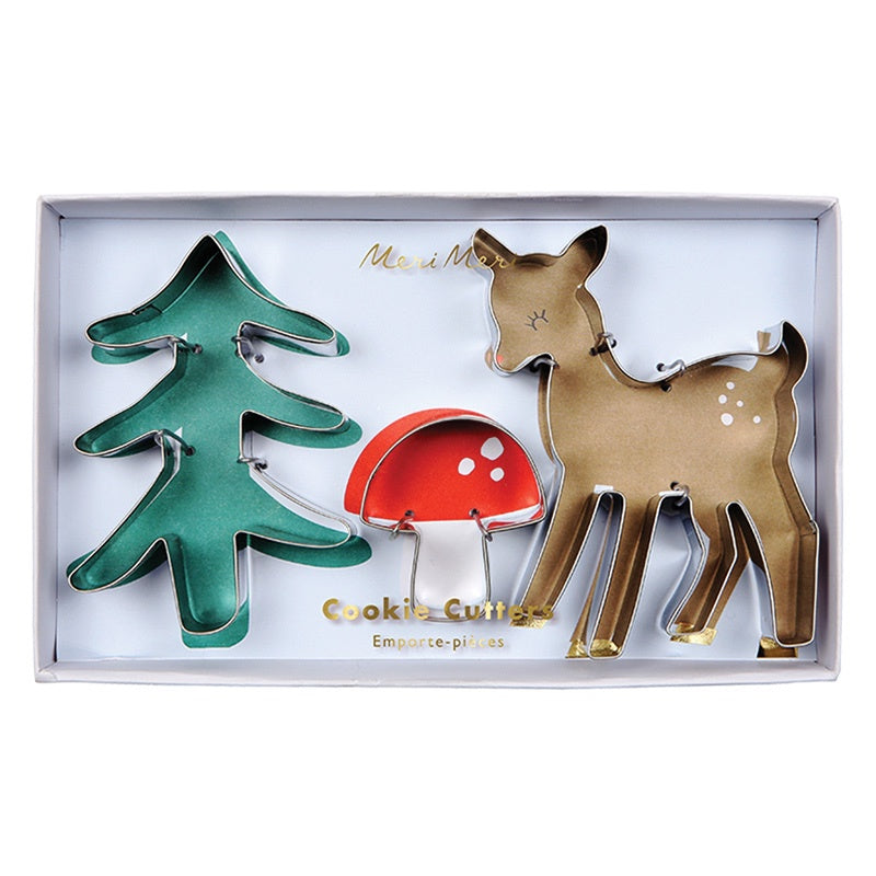 Meri Meri Woodland Cookie Cutters Set of 3