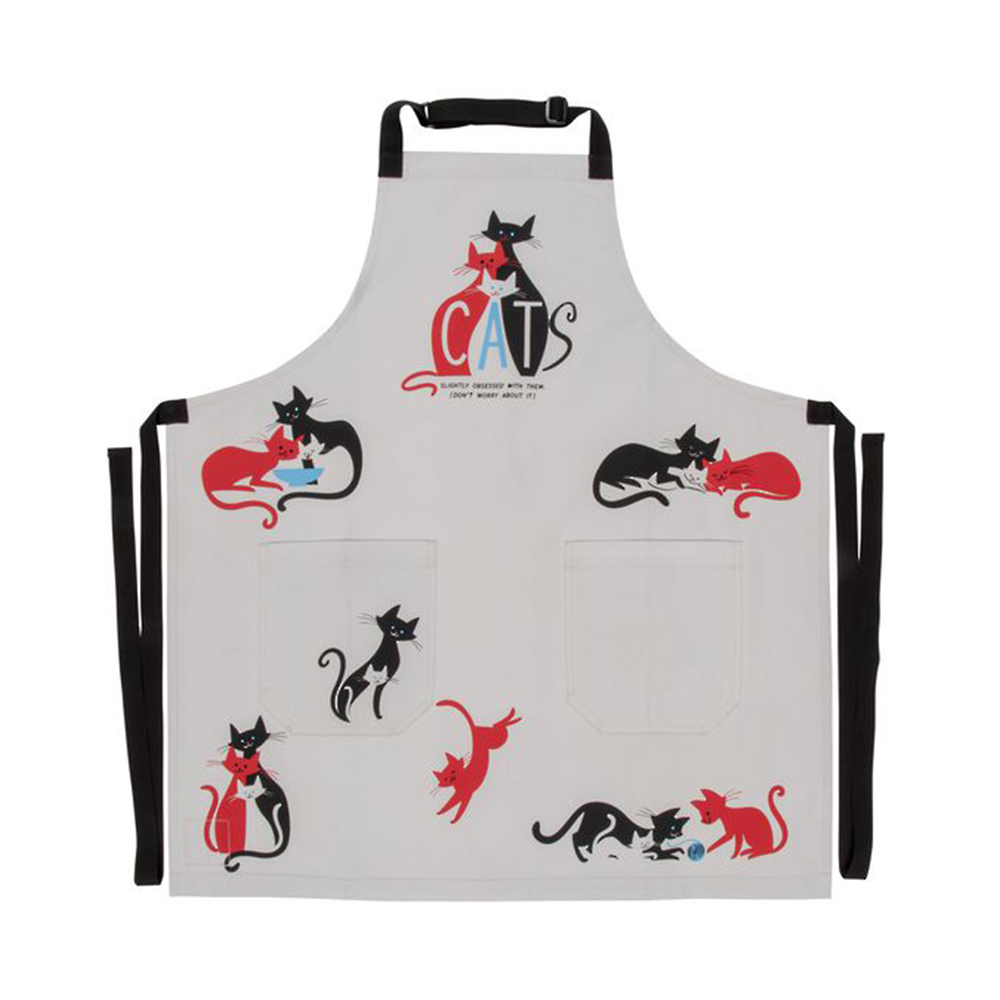 Blue Q Apron Cats
