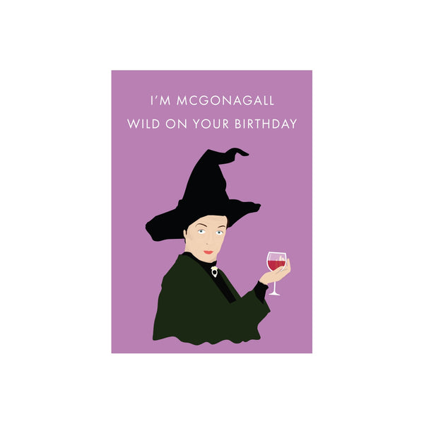 Iko Iko Pop Culture Card McGonagall Birthday