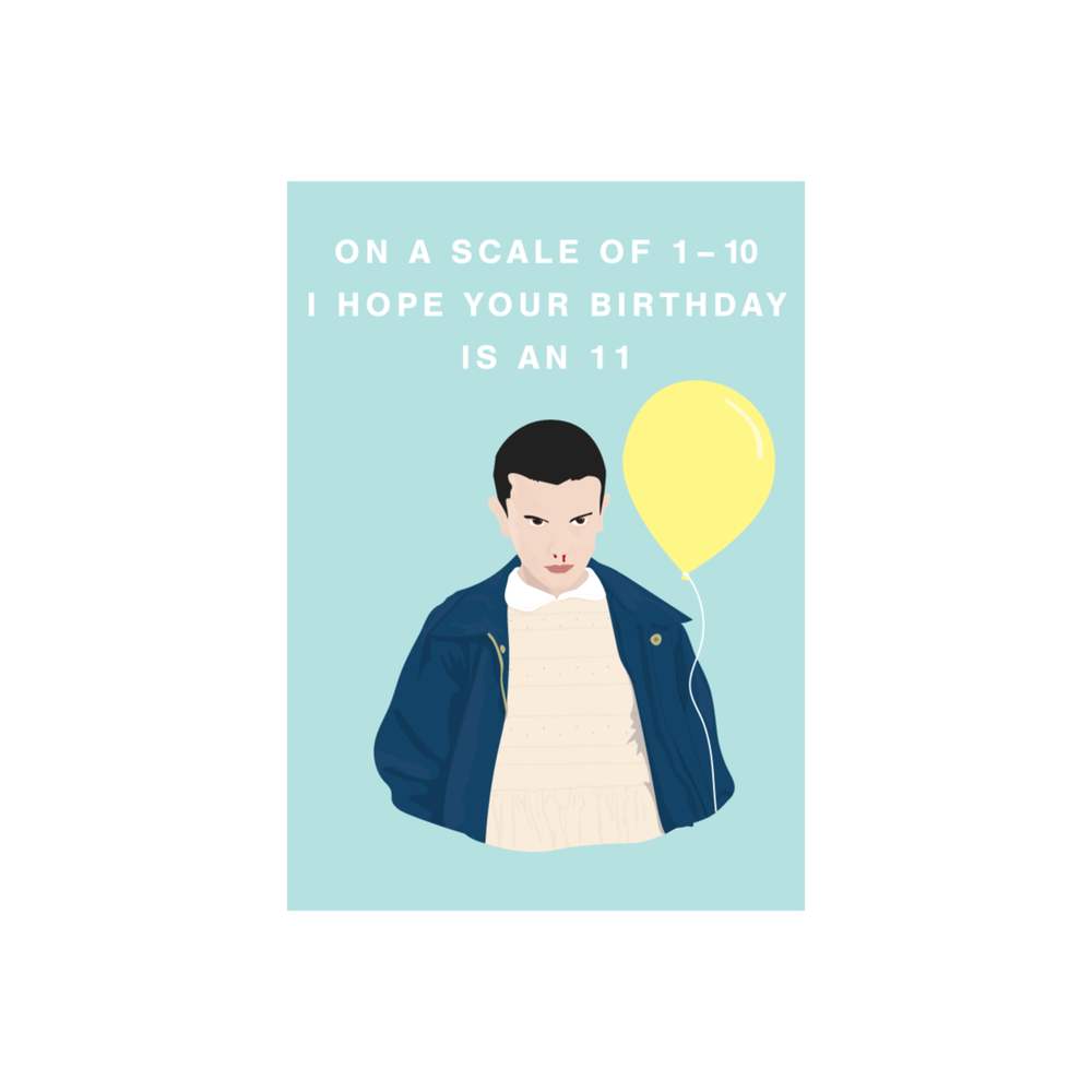 Iko Iko Pop Culture Card Eleven Birthday