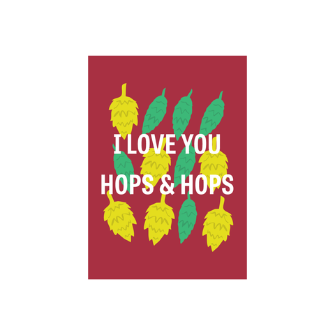 Iko Iko Pun Card Hops