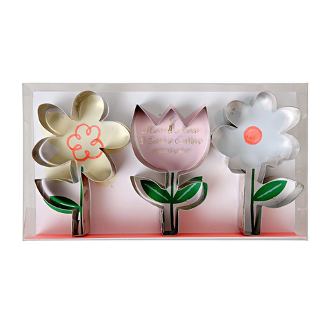 Meri Meri Cookie Cutters Flower Set of 3