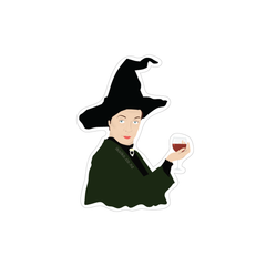 Iko Iko Fun Size Sticker Witch