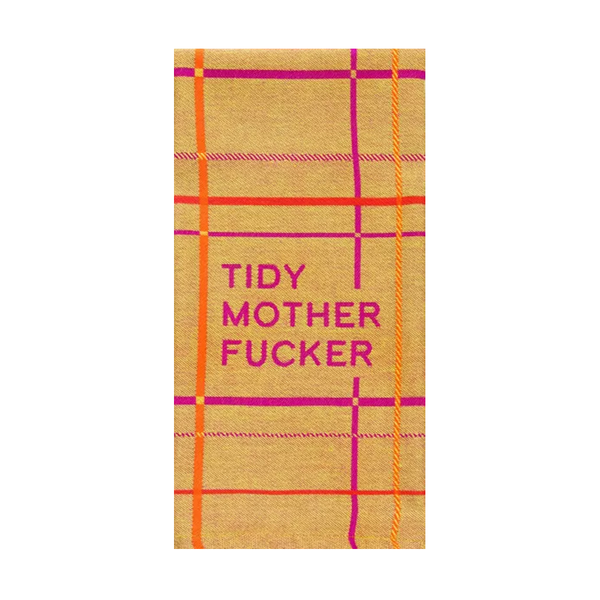 Blue Q Tea Towel Tidy Motherf*cker