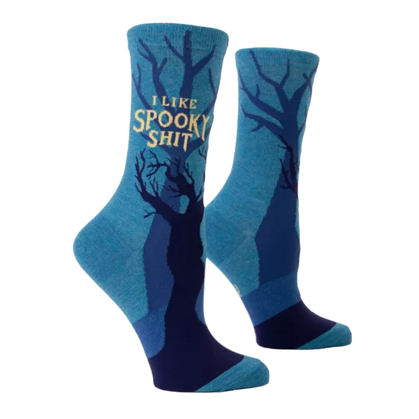 Blue Q Women's Socks I Like Spooky Shit