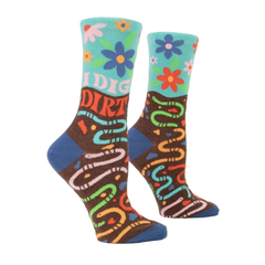 Blue Q Women's Socks I Dig Dirt