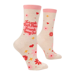 Blue Q Women's Socks Friends Hang Out