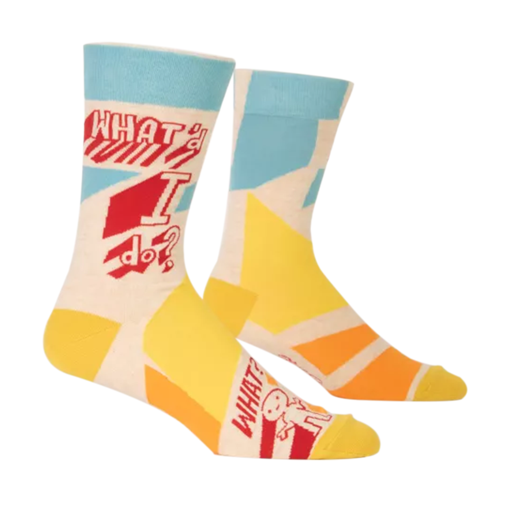 Blue Q Men's Socks What I'd Do