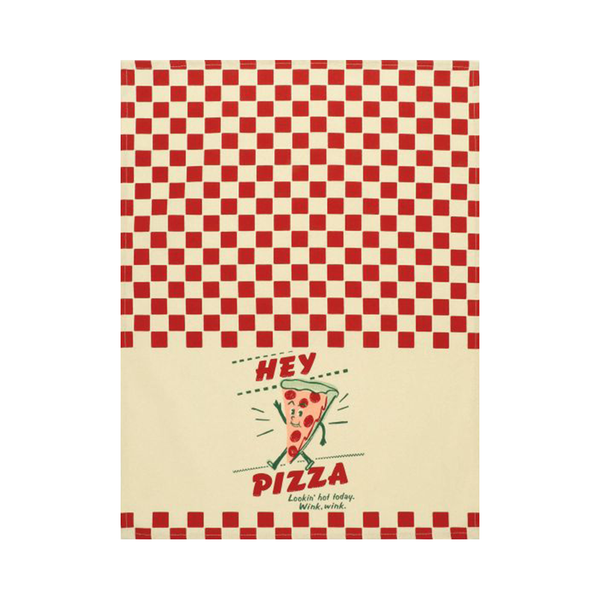 Blue Q Tea Towel Hey Pizza