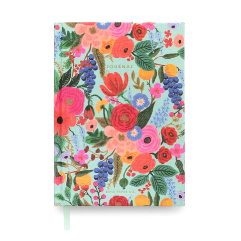 Rifle Paper Co Fabric Journal Ruled Large Garden Party