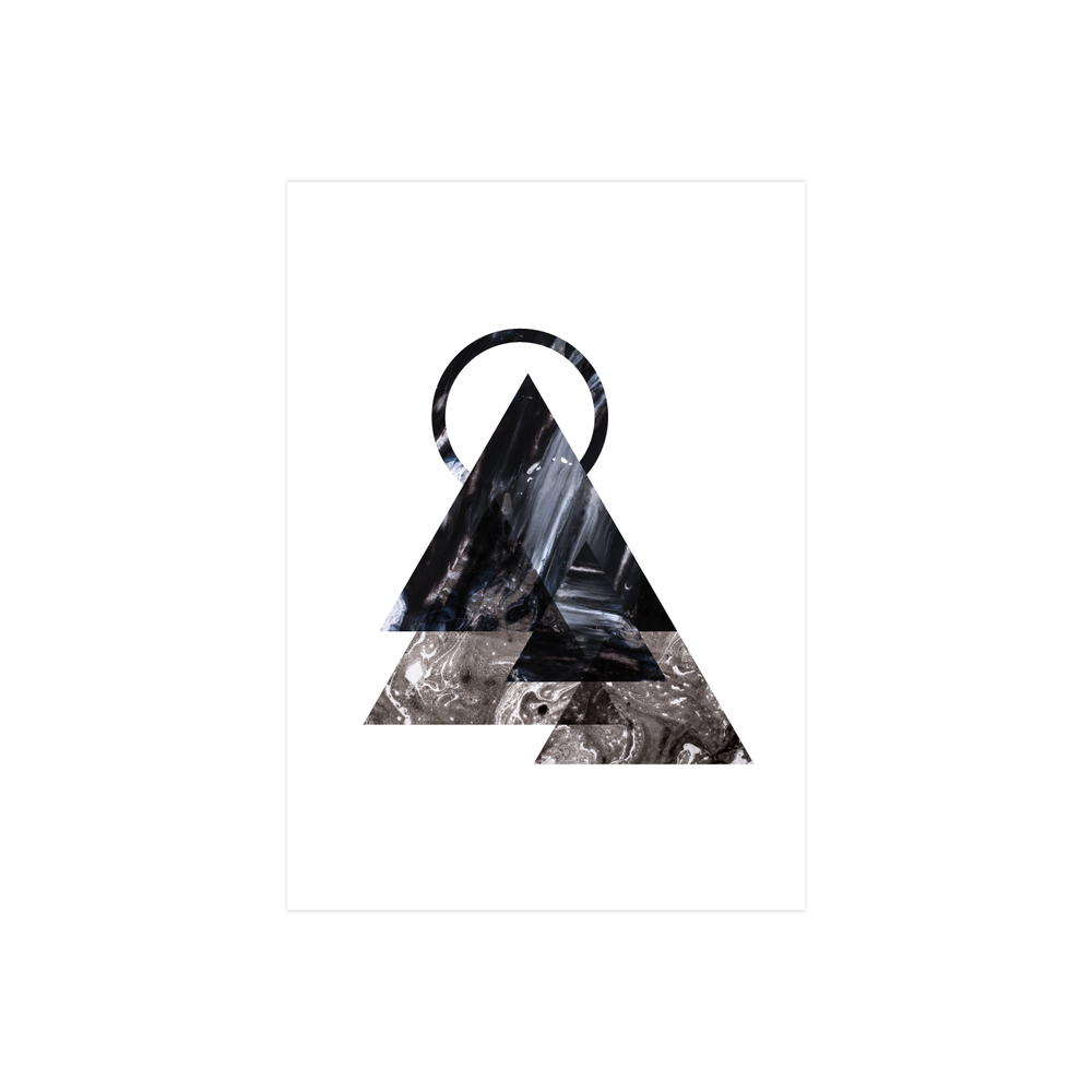 Iko Iko Marble Card Triangles DC