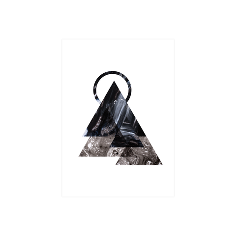 Iko Iko Marble Card Triangles DC