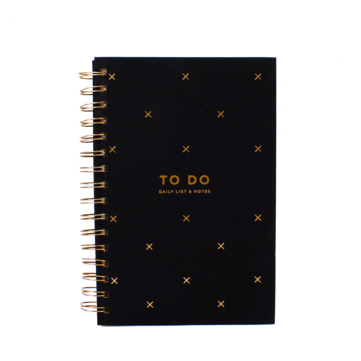 Frank Stationery To Do Daily Lists and Notes Black