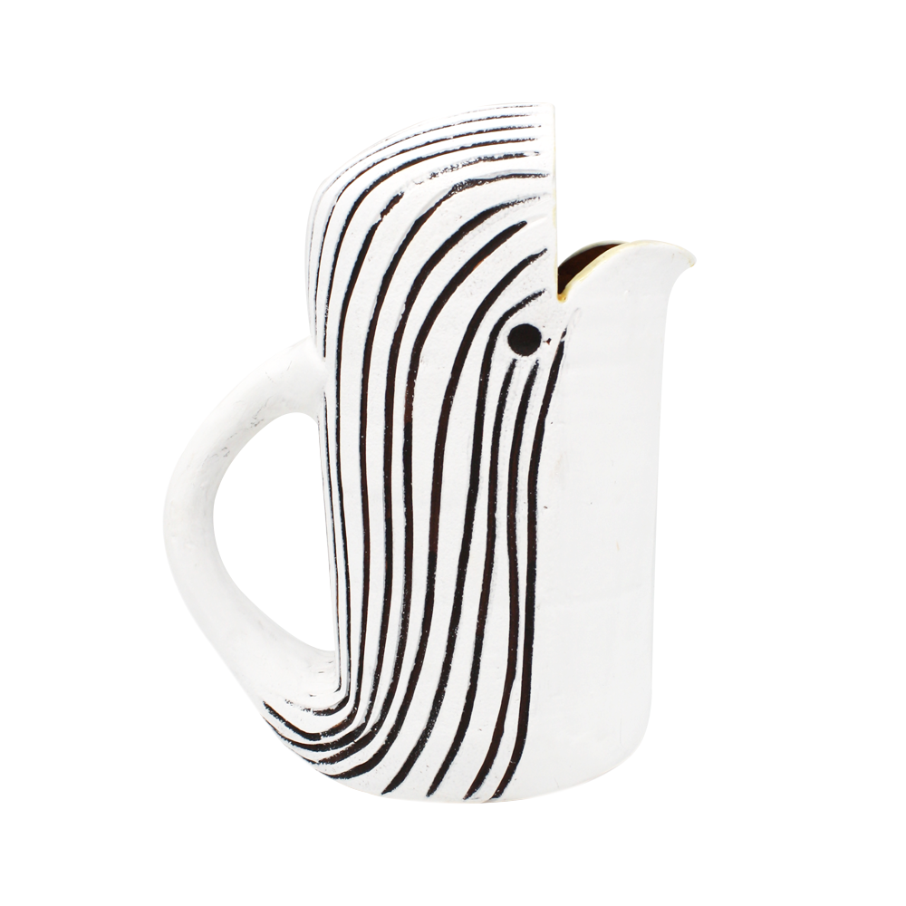 Black and White Whale Watering Can