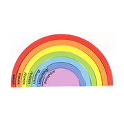 Moana Road Rainbow Blocks