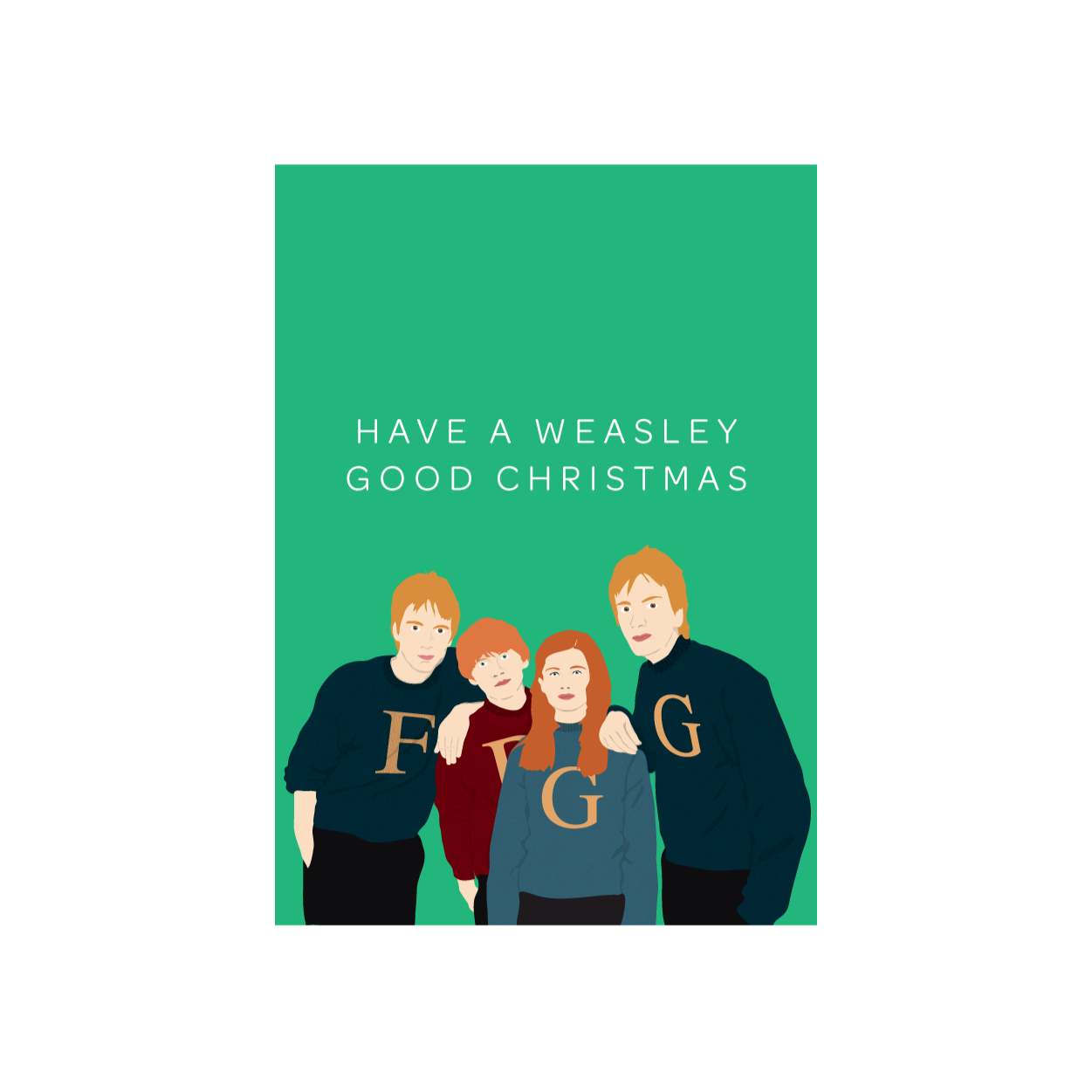 Iko Iko Christmas Card Weasley